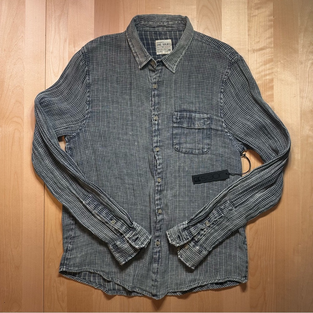 NWT Joe's Jeans Men's “The Shirt” 100% Cotton Denim style reversible size M